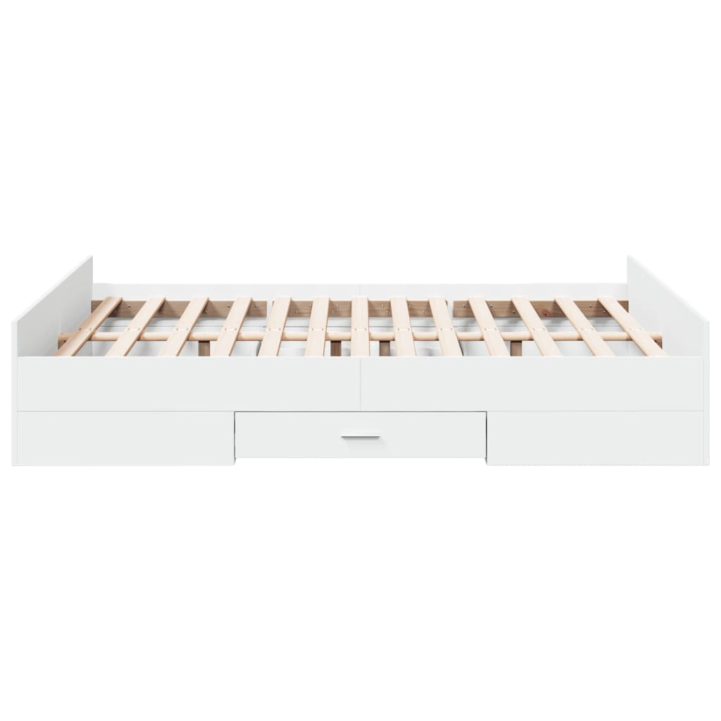 8721102619670_g_en_hd_3 vidaXL Bed Frame with Drawers without Mattress White 135x190 cm - Image 5