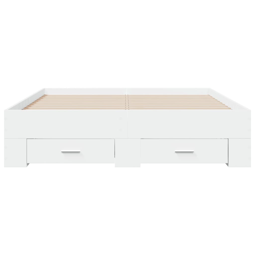 8721102620584_g_en_hd_2 vidaXL Bed Frame with Drawers without Mattress White 135x190 cm - Image 4