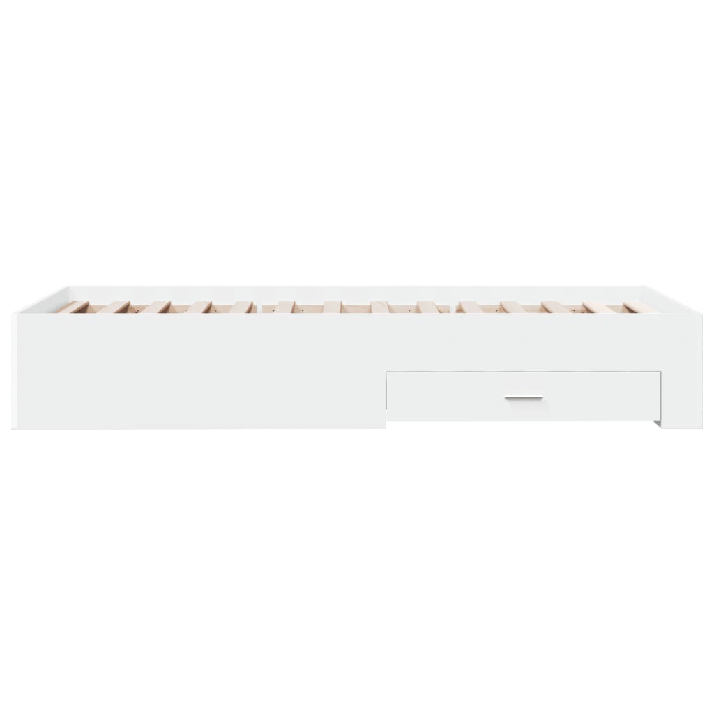 8721102620867_g_en_hd_3 vidaXL Bed Frame with Drawers without Mattress White 90x190 cm - Image 5