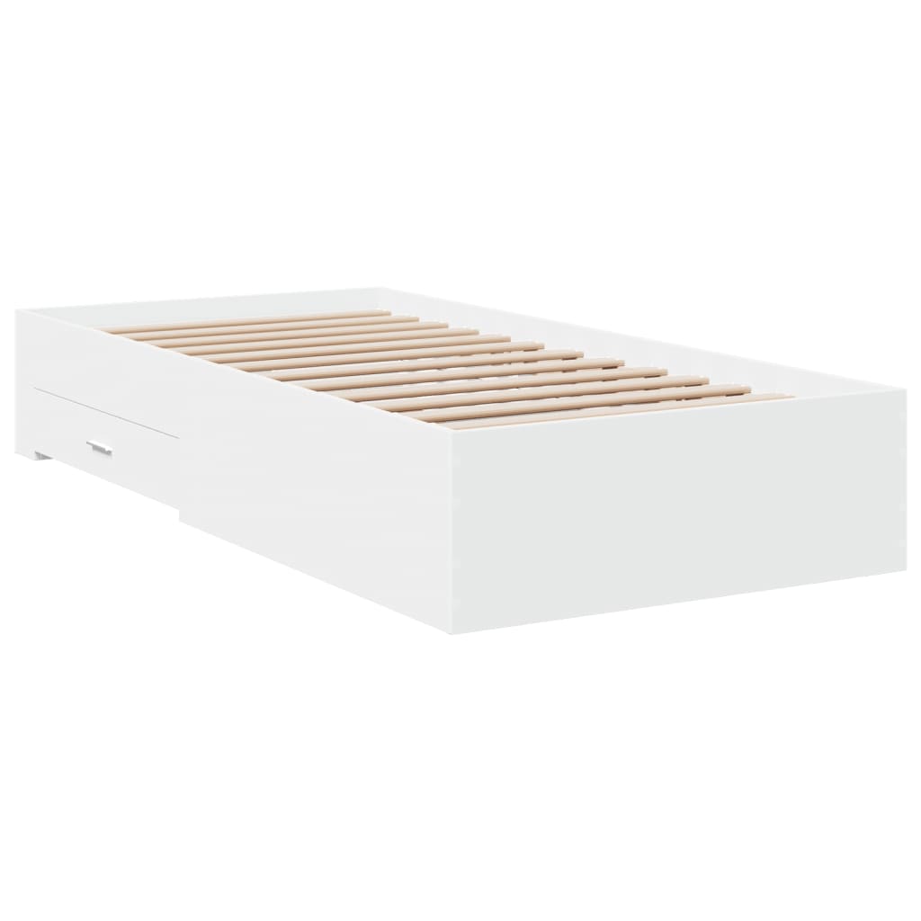 8721102620867_g_en_hd_4 vidaXL Bed Frame with Drawers without Mattress White 90x190 cm - Image 6