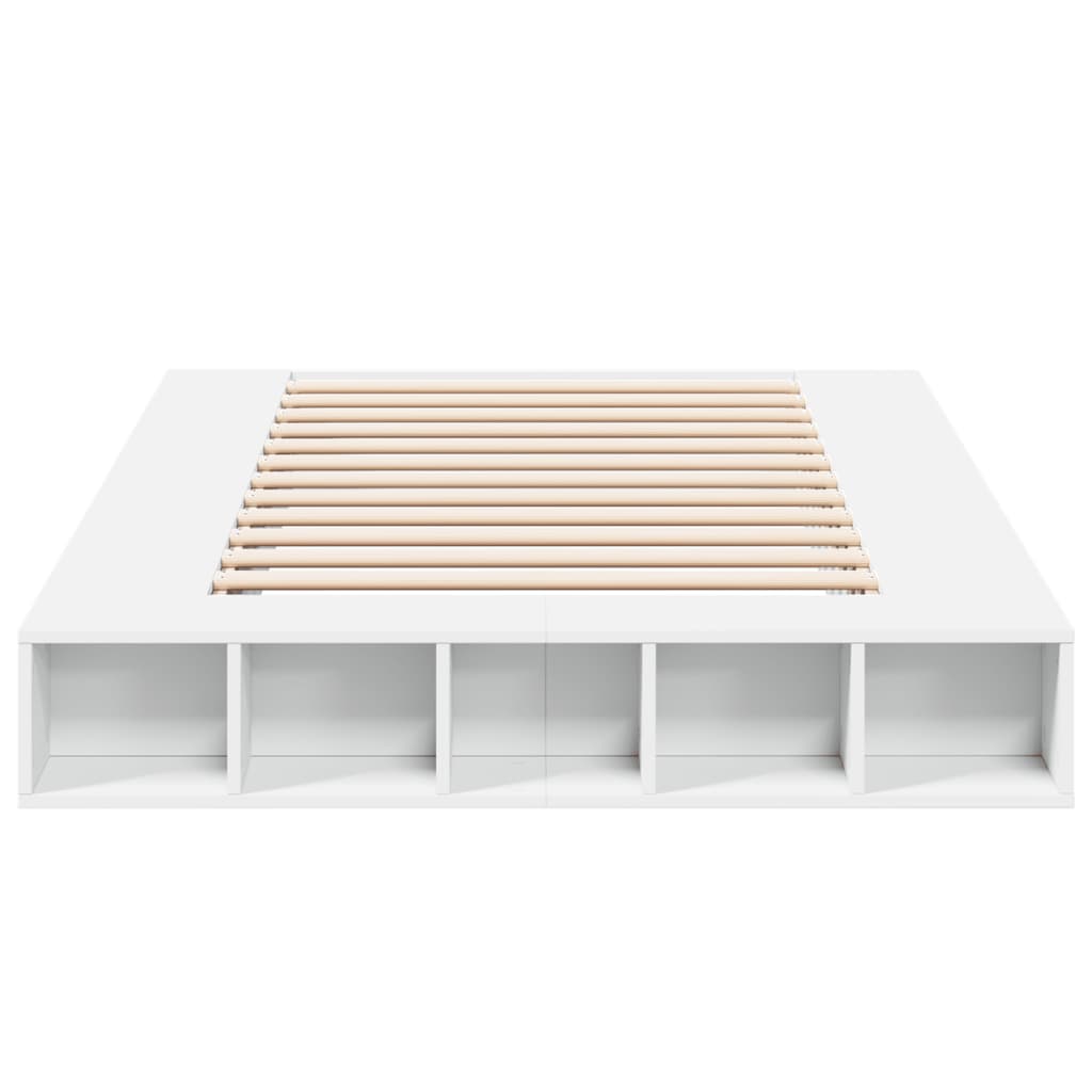 8721102621499_g_en_hd_2 vidaXL Bed Frame without Mattress White 135x190 cm - Image 4