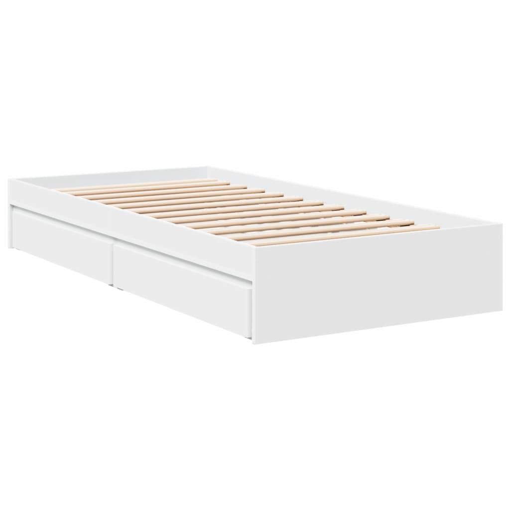 8721102623592_g_en_hd_1 vidaXL Bed Frame with Drawers without Mattress White 90x190 cm - Image 3