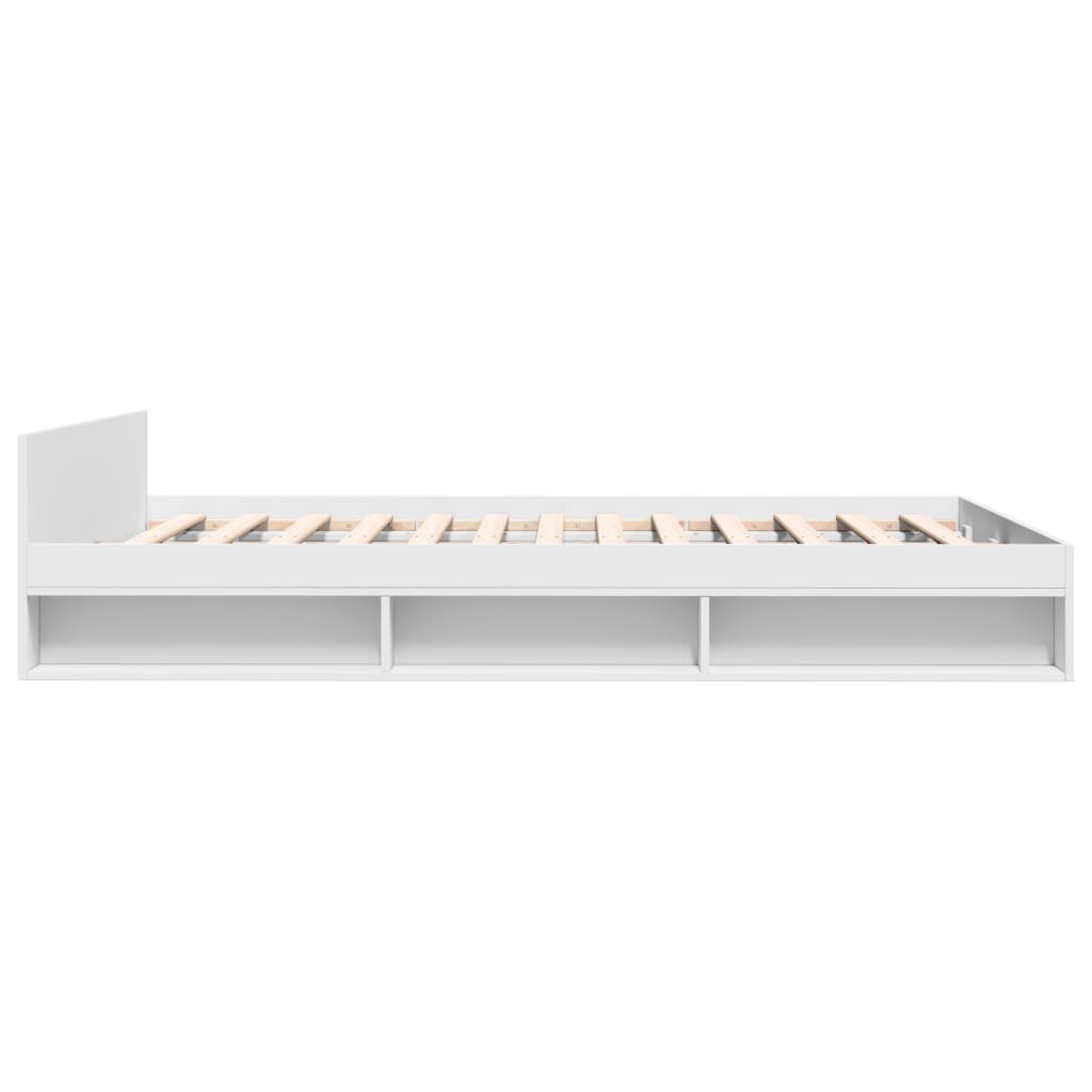 8721102623943_g_en_hd_3 vidaXL Bed Frame with Drawers without Mattress White 150x200 cm - Image 5