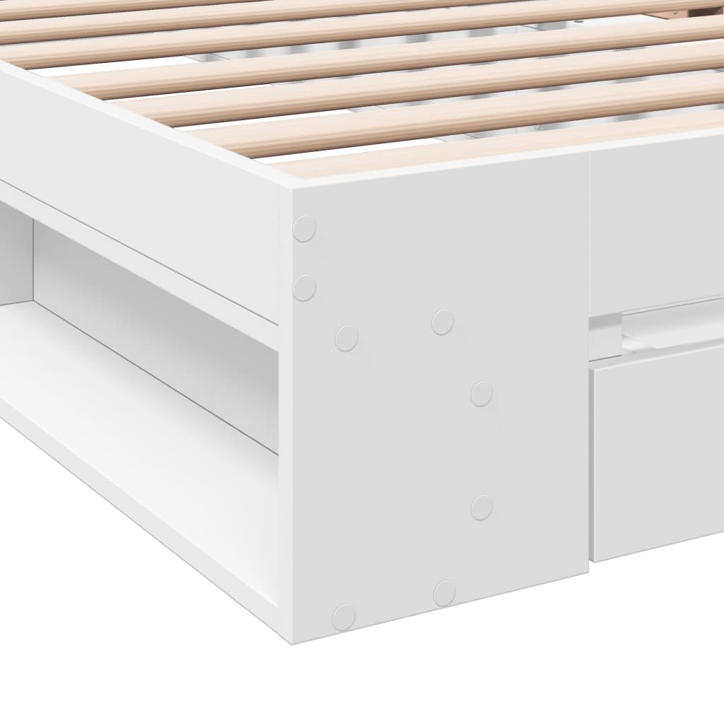 8721102624360_g_en_hd_6 vidaXL Bed Frame with Drawer without Mattress White 90x190 cm - Image 8