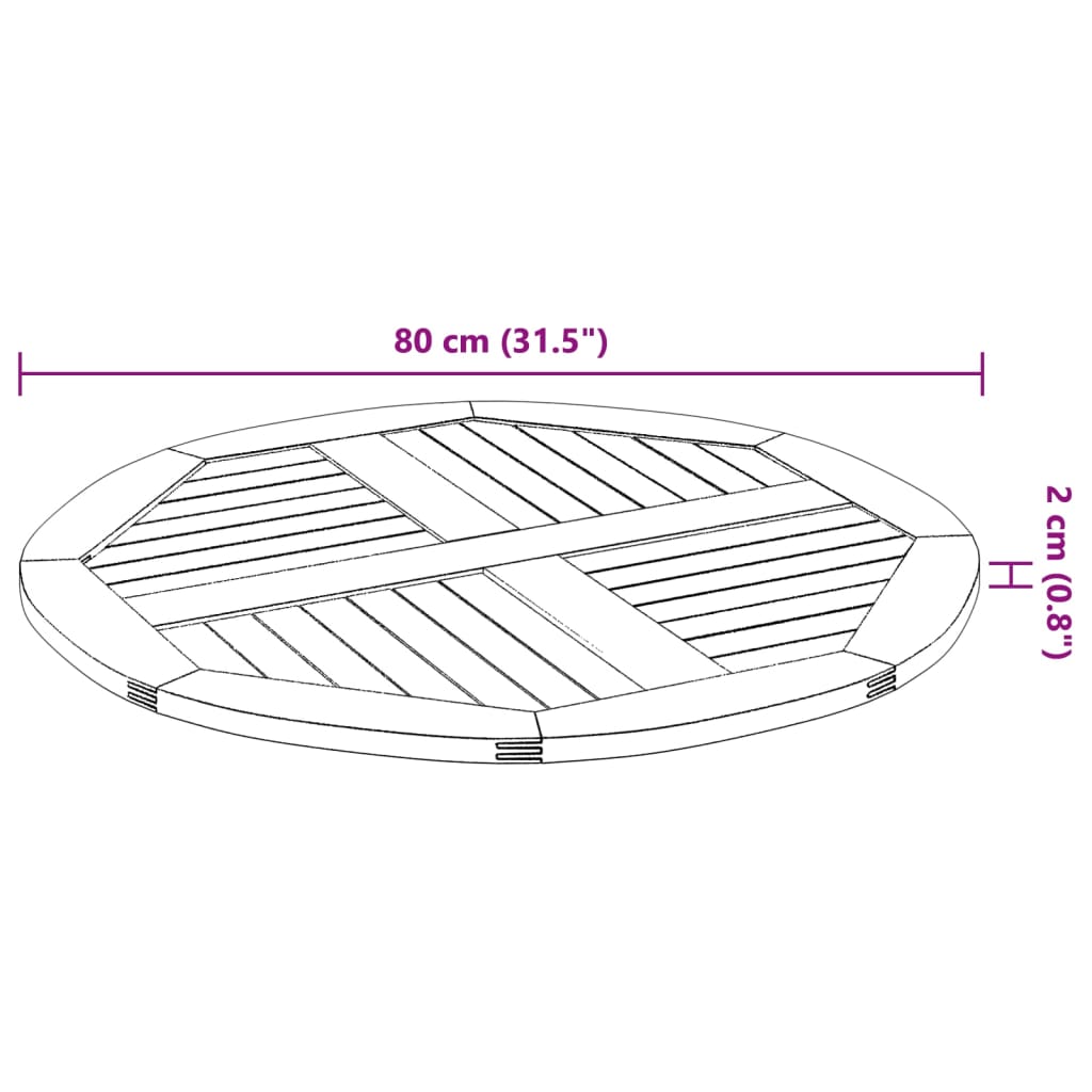 8721102630682_g_en_hd_7 vidaXL Table Top Ø80x2.2 cm Round Solid Wood Acacia - Image 8