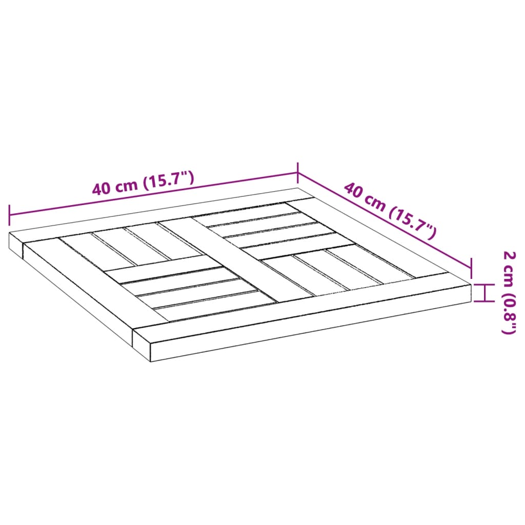 8721102630705_g_en_hd_6 vidaXL Table Top 40x40x2 cm Square Solid Wood Acacia - Image 8