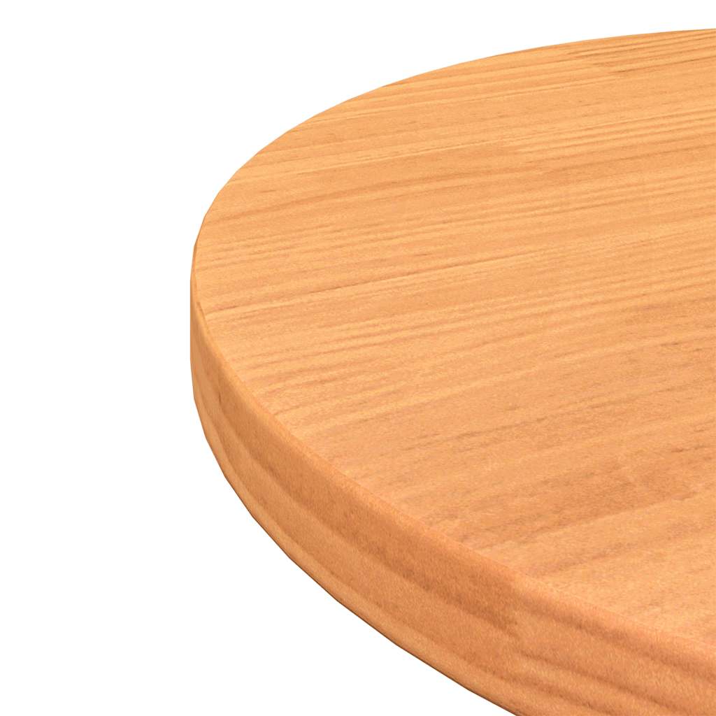 8721102631290_g_en_hd_4 vidaXL Table Top Round Wax Brown Ø40x2.5 cm Solid Wood Pine - Image 6