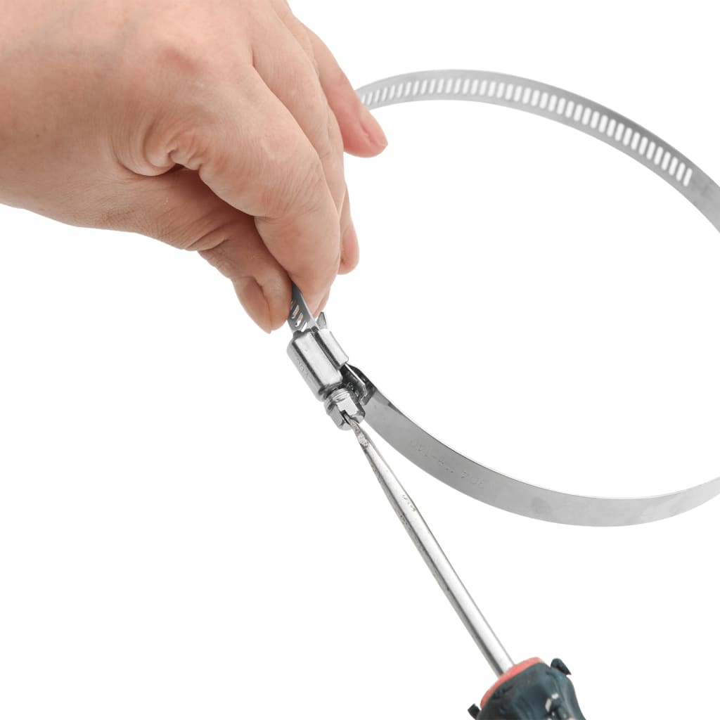 8721102631627_g_en_hd_1 vidaXL Hose Clamps 6 pcs 91-165 mm 304 Stainless Steel - Image 2