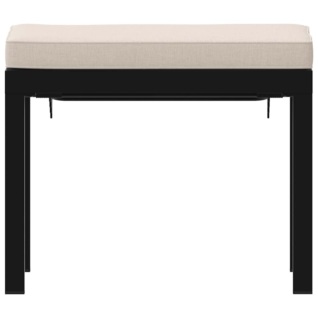 8721102632020_g_en_hd_2 vidaXL Garden Stool with Cushion Black Powder-coated Steel - Image 4