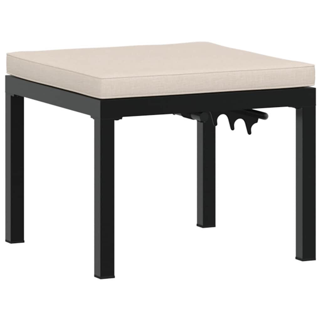 8721102632020_g_en_hd_3 vidaXL Garden Stool with Cushion Black Powder-coated Steel - Image 5