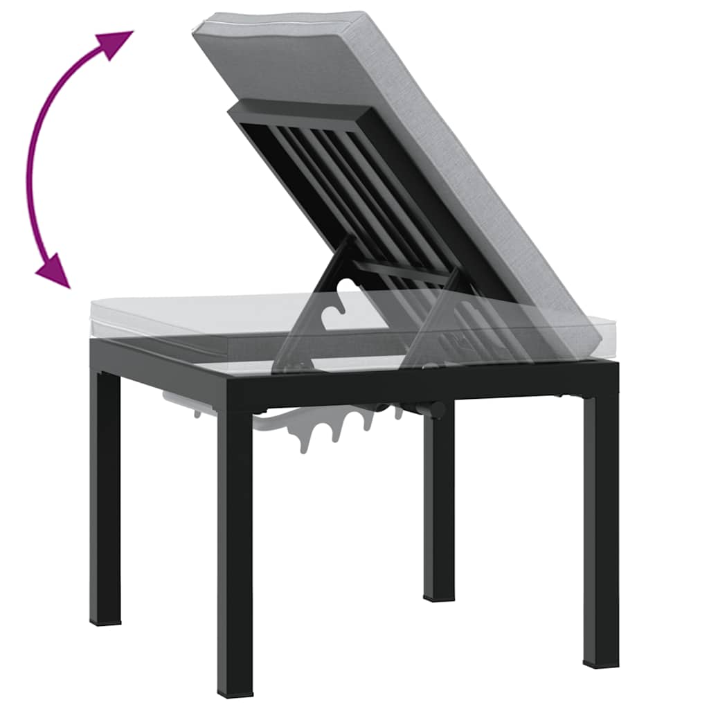 8721102632051_g_en_hd_4 vidaXL Garden Stool with Cushion Black Powder-coated Steel - Image 6
