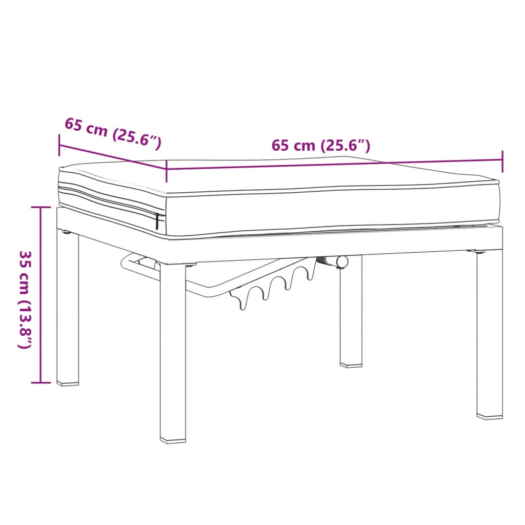 8721102632105_g_en_hd_6 vidaXL Garden Stool with Cushion Black Aluminium - Image 8