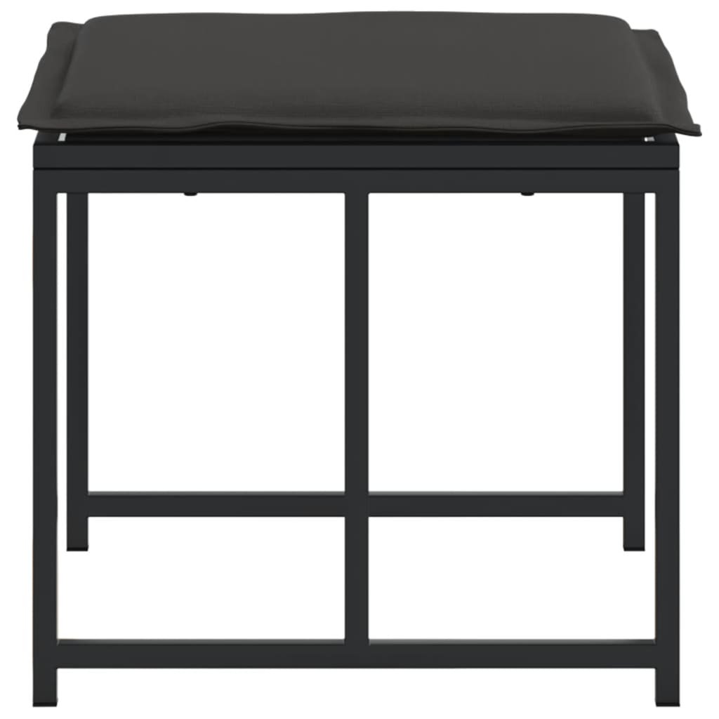 8721102632235_g_en_hd_4 vidaXL Garden Stools with Cushions 4 pcs Black Steel and Textilene - Image 6