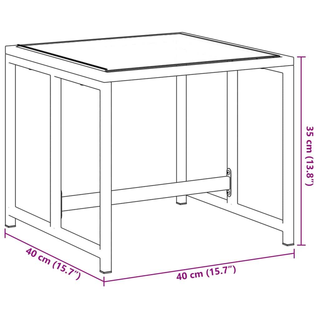 8721102632327_g_en_hd_7 vidaXL Garden Stools 4 pcs Black Steel and Textilene - Image 9