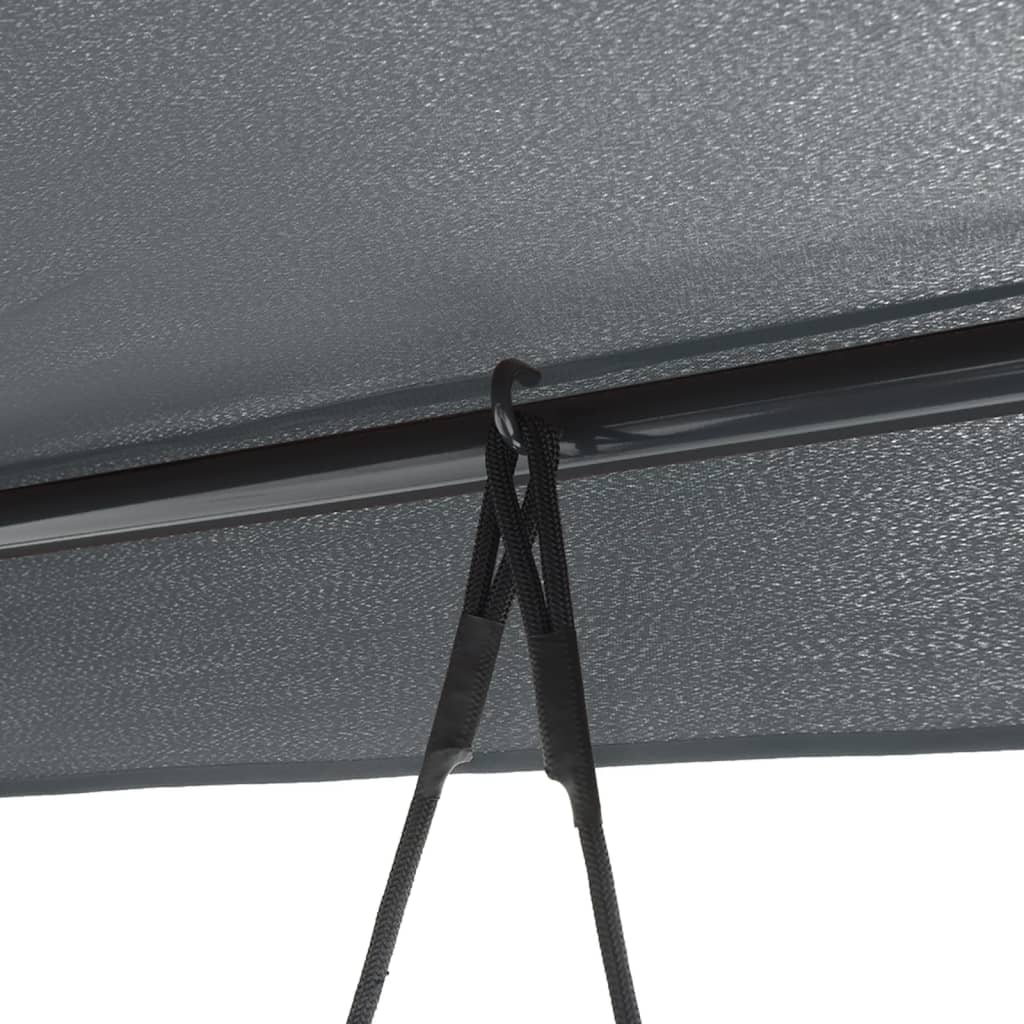 8721102632396_g_en_hd_6 vidaXL Garden Swing Bench with Canopy Dark Grey Steel - Image 8