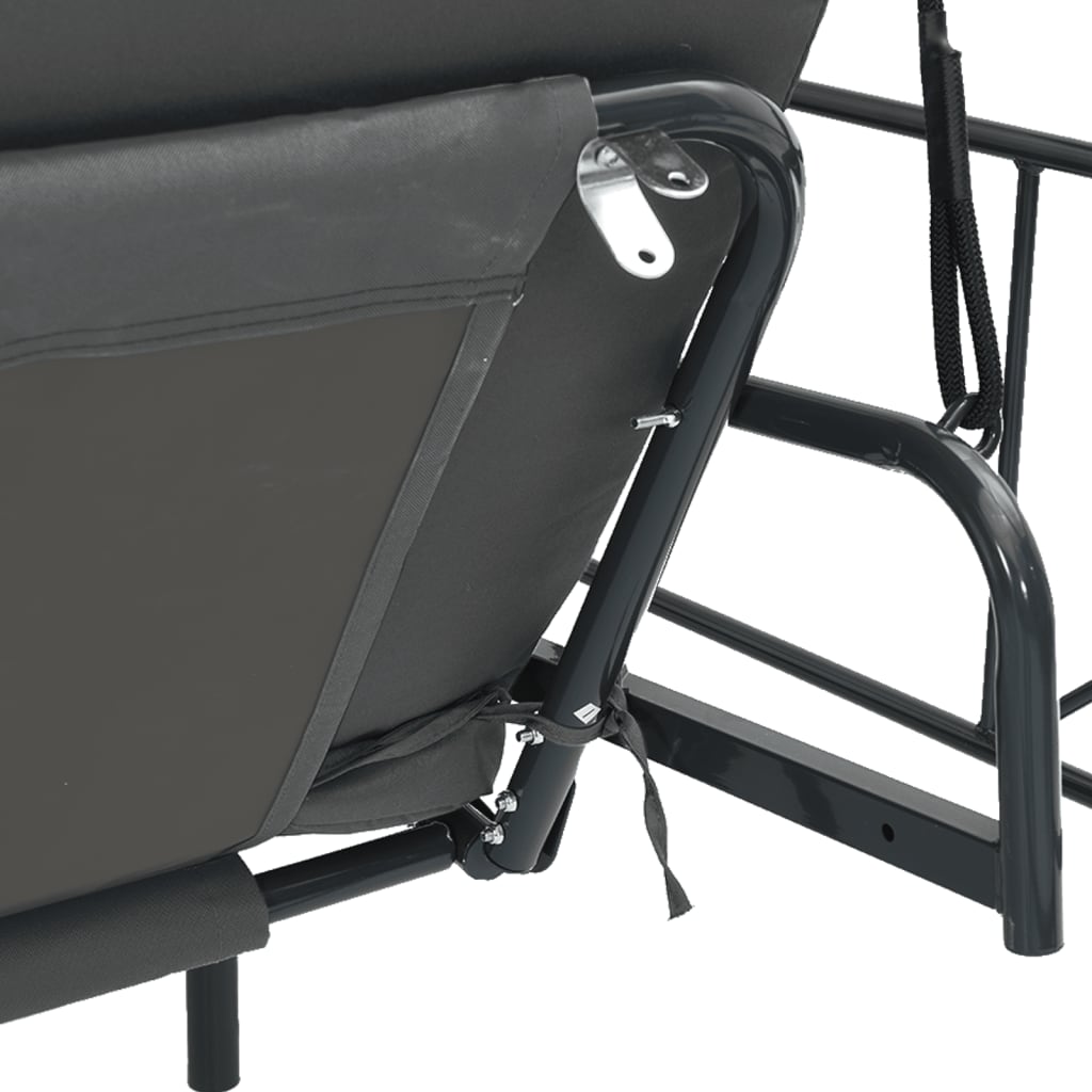 8721102632396_g_en_hd_7 vidaXL Garden Swing Bench with Canopy Dark Grey Steel - Image 9
