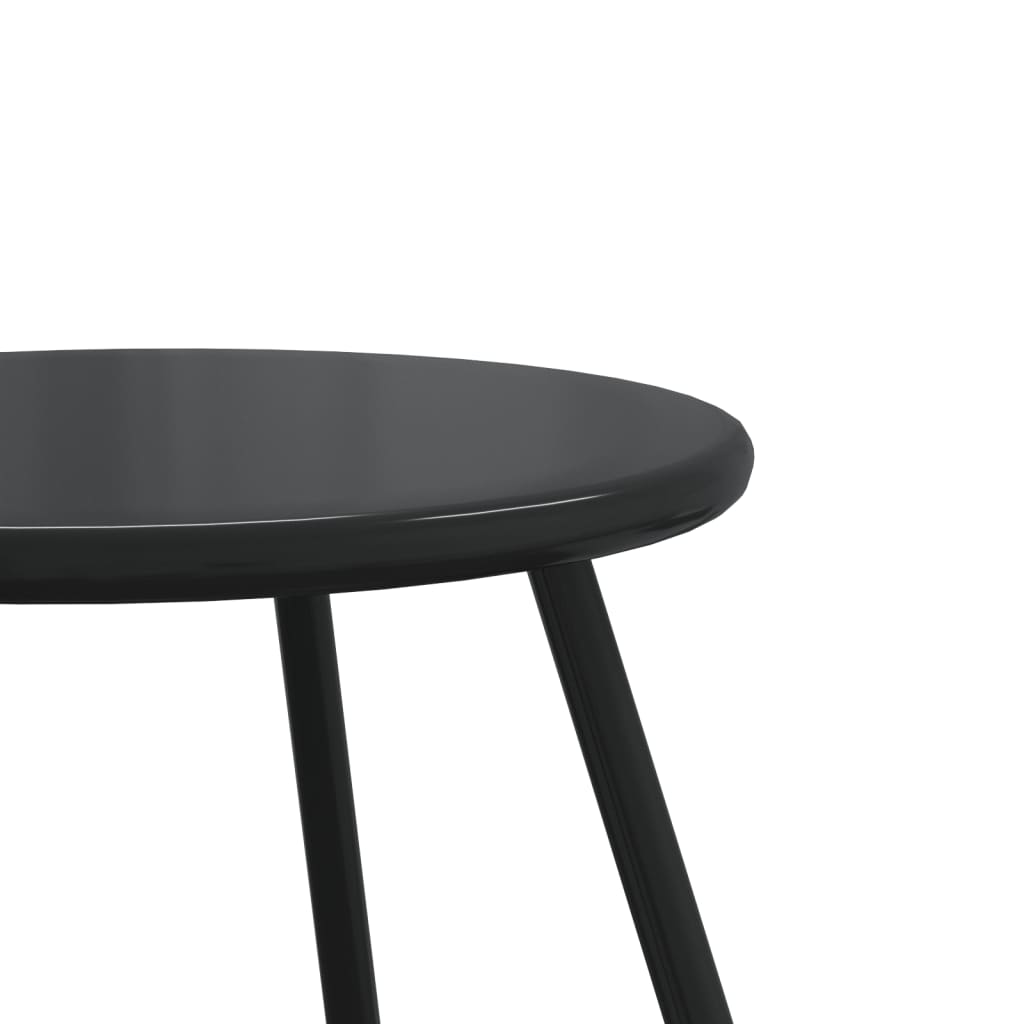 8721102632495_g_en_hd_5 vidaXL Garden Coffee Tables 2 pcs Round Black Powder-coated Steel - Image 7