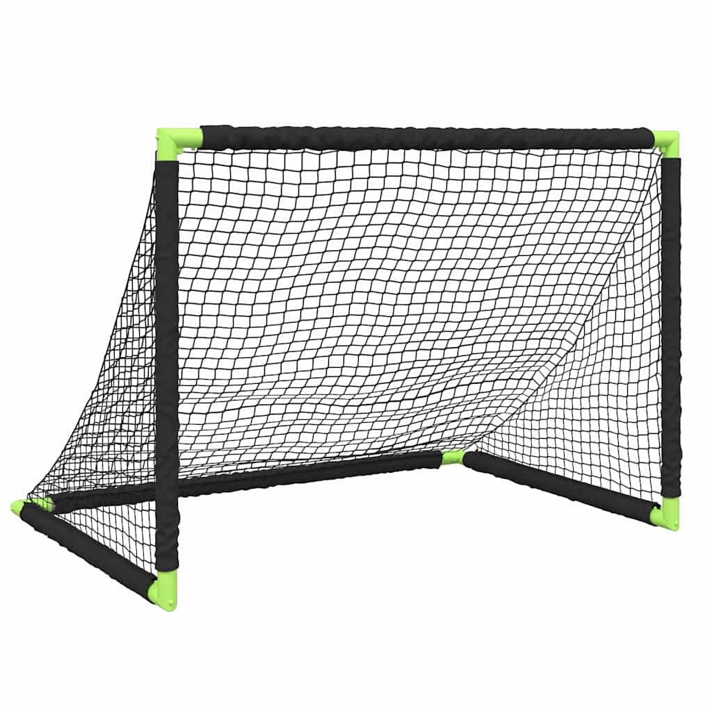 8721102632709_g_en_hd_2 vidaXL Kids' Football Goal Foldable Black 90x64x64 cm - Image 4