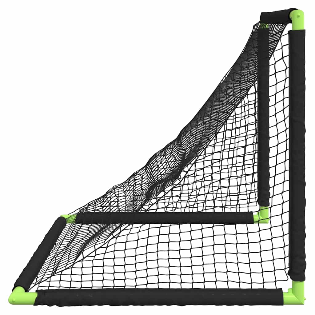 8721102632709_g_en_hd_4 vidaXL Kids' Football Goal Foldable Black 90x64x64 cm - Image 6