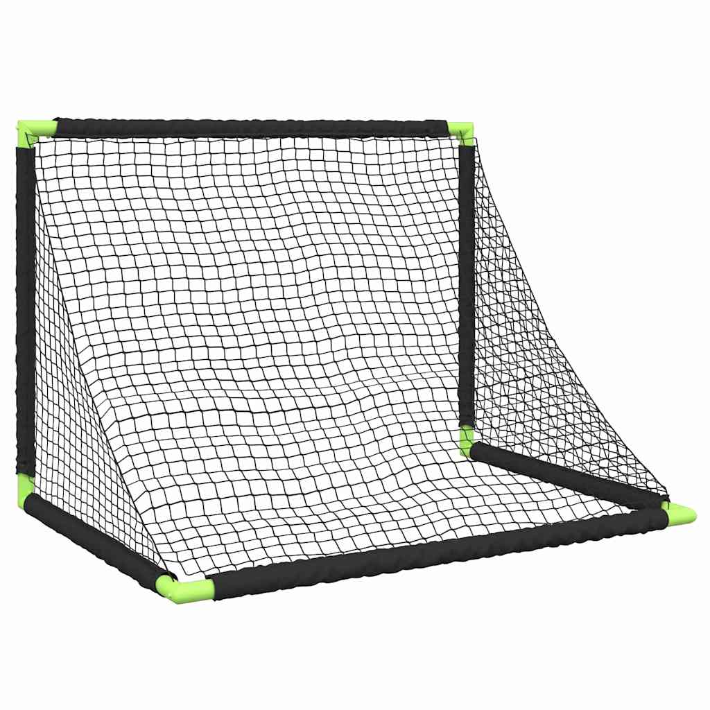 8721102632709_g_en_hd_5 vidaXL Kids' Football Goal Foldable Black 90x64x64 cm - Image 7