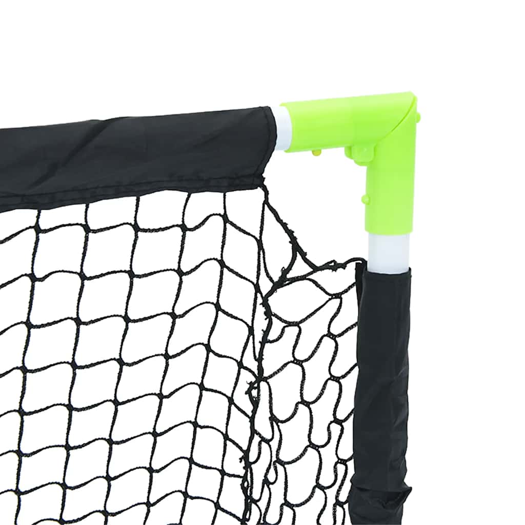 8721102632709_g_en_hd_7 vidaXL Kids' Football Goal Foldable Black 90x64x64 cm - Image 9