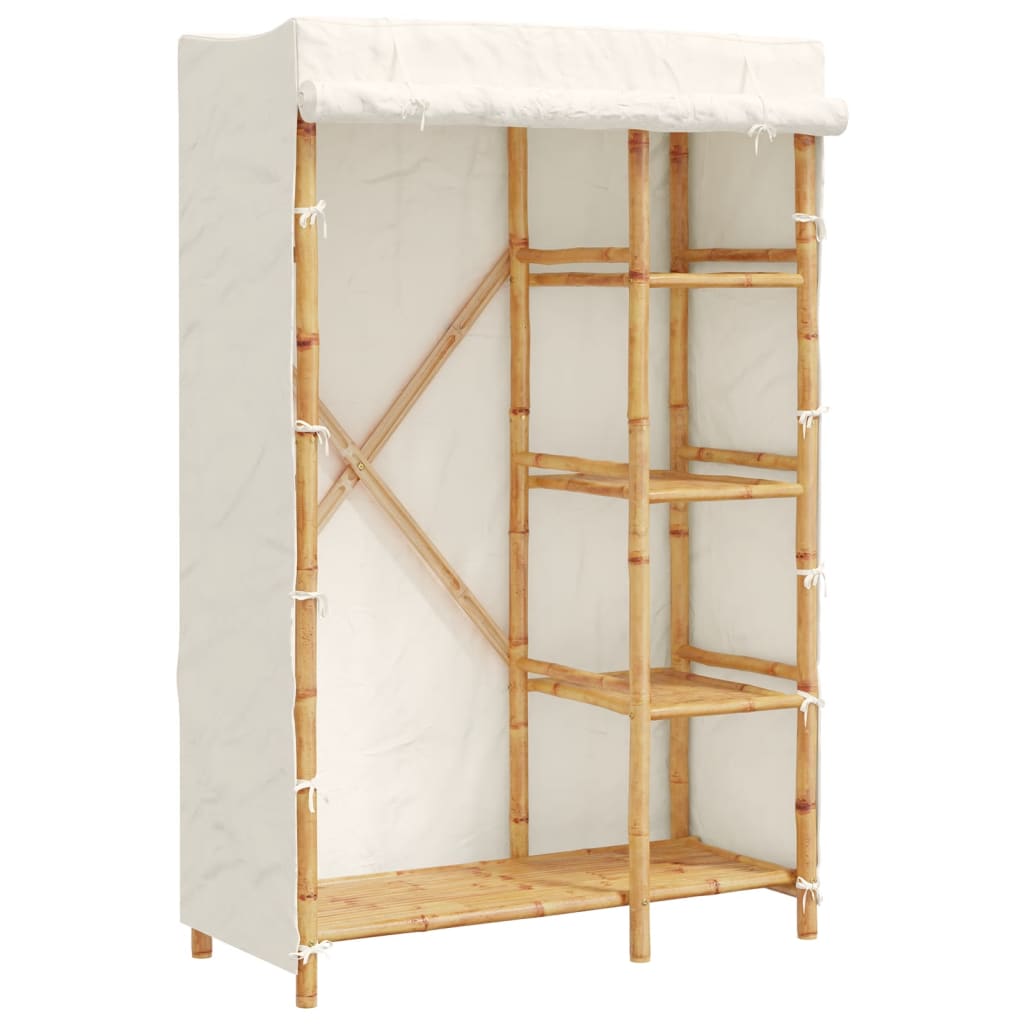 8721102633072_a_en_hd_1 vidaXL Wardrobe 110x45x170 cm Bamboo - Image 2