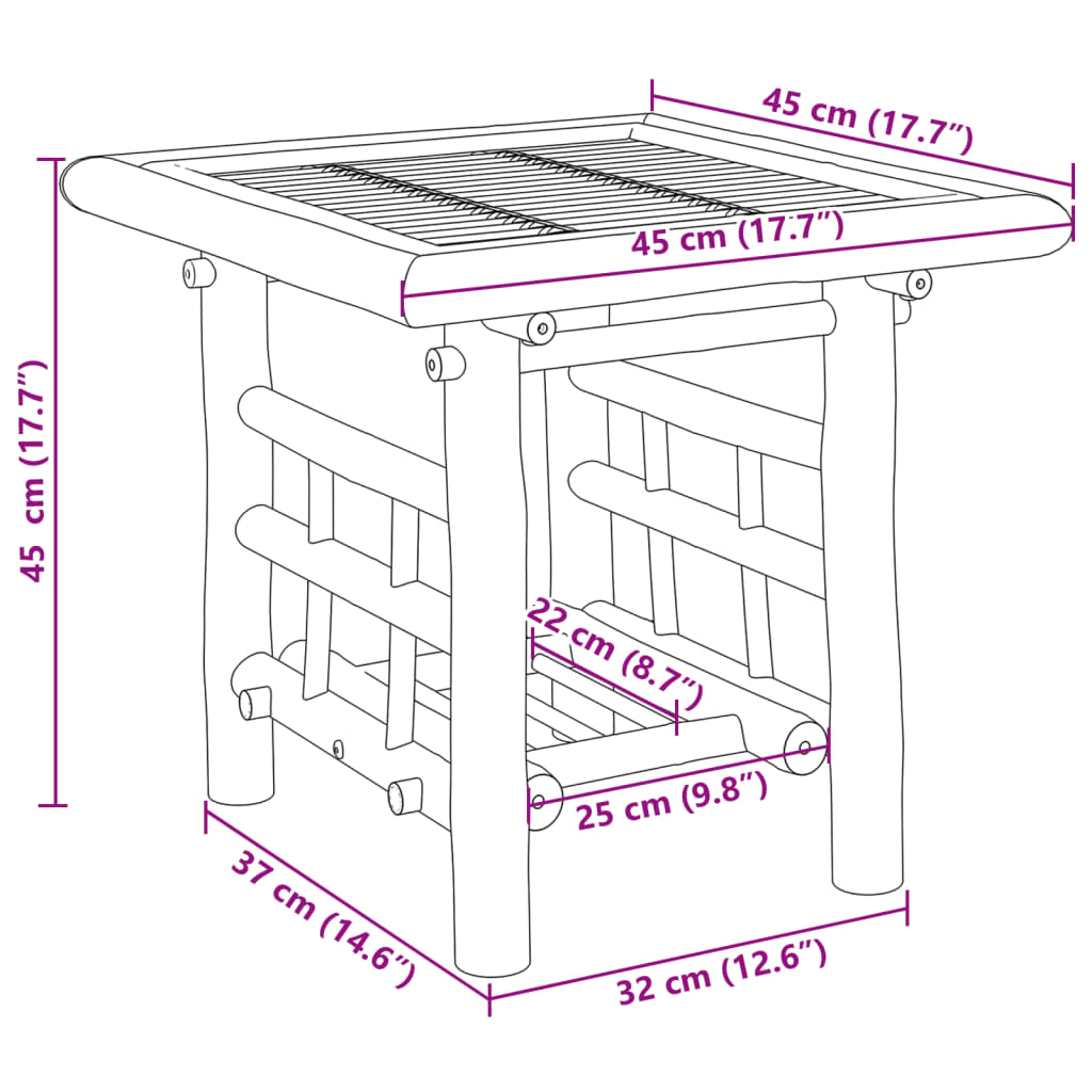 8721102633089_g_en_hd_5 vidaXL Side Table 45x45x45 cm Bamboo - Image 7