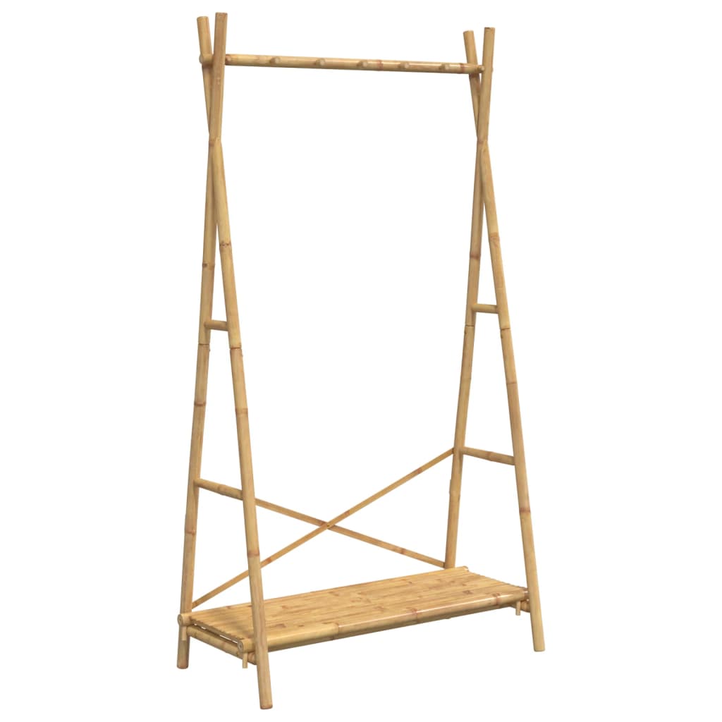 8721102640605_a_en_hd_1 vidaXL Clothes Rack with Shelf 102x50x190 cm Bamboo - Image 2