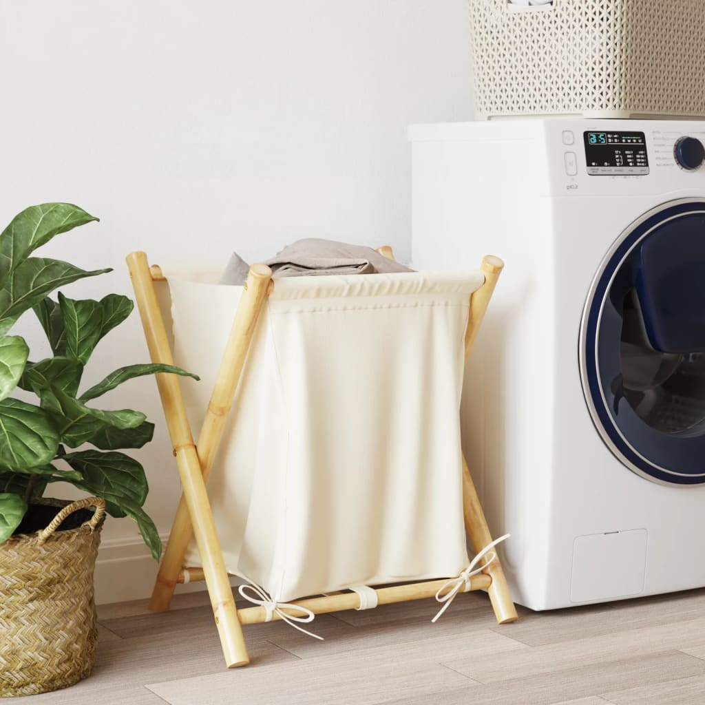 8721102640629_g_en_hd_1 vidaXL Laundry Basket Cream White 45x55x63.5 cm Bamboo - Image 3
