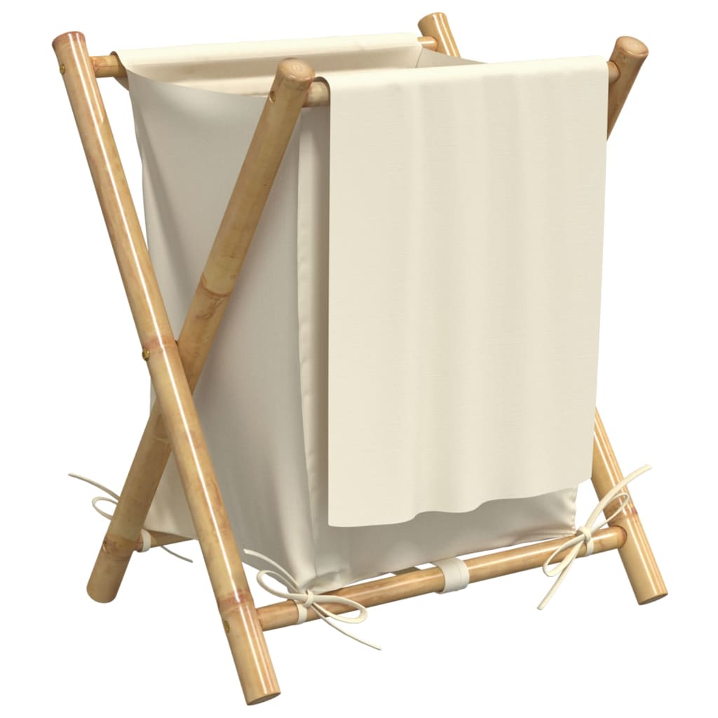8721102640629_g_en_hd_4 vidaXL Laundry Basket Cream White 45x55x63.5 cm Bamboo - Image 6
