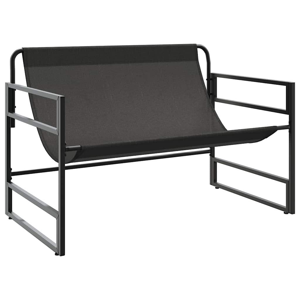 8721102642319_g_en_hd_3 vidaXL Garden Bench with Cushion Taupe 113 cm Steel - Image 5