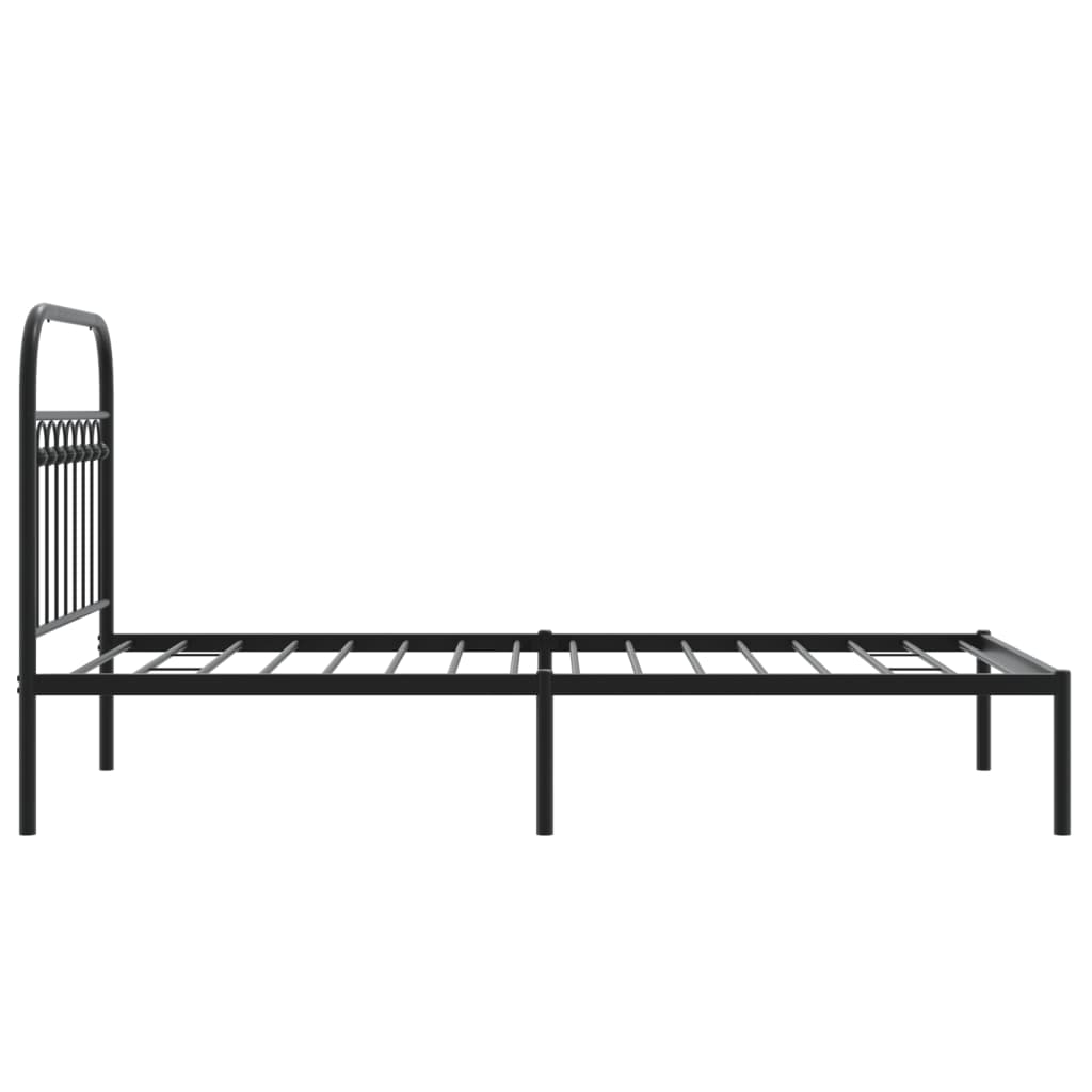 8721102644818_g_en_hd_3 vidaXL Metal Bed Frame without Mattress with Headboard Black 90x190 cm - Image 5