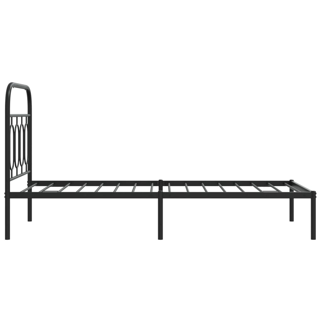 8721102645792_g_en_hd_3 vidaXL Metal Bed Frame without Mattress with Headboard Black 90x190 cm - Image 5