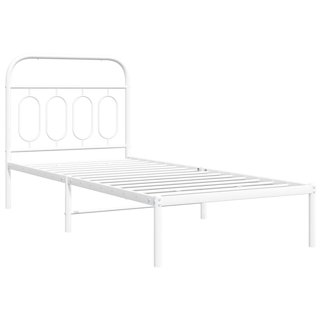 8721102646287_g_en_hd_1 vidaXL Metal Bed Frame without Mattress with Headboard White 90x190 cm - Image 3