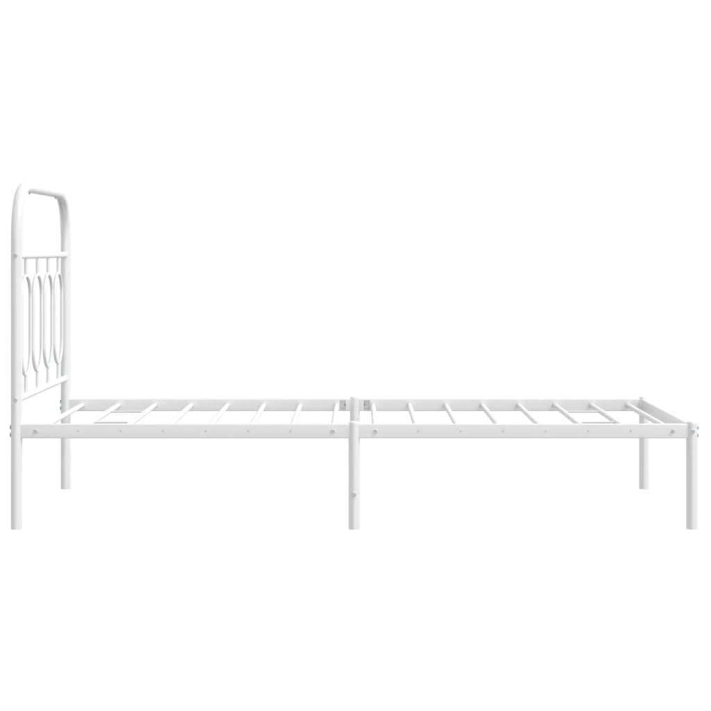 8721102646287_g_en_hd_3 vidaXL Metal Bed Frame without Mattress with Headboard White 90x190 cm - Image 5