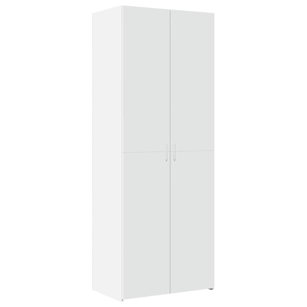 8721102655166_a_en_hd_1 vidaXL Highboard White 70x42.5x185 cm Engineered Wood - Image 2