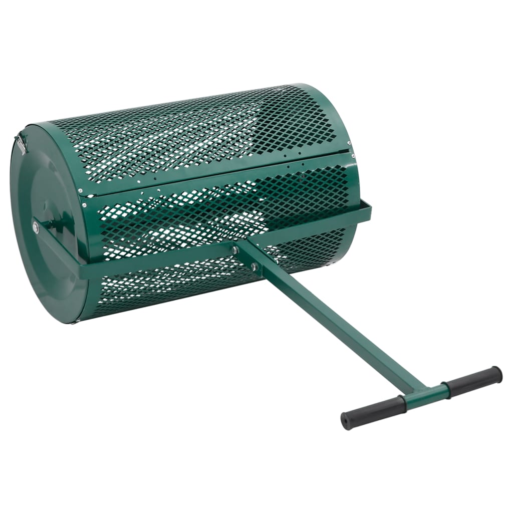 8721102663215_g_en_hd_2 vidaXL Compost Spreader 75L Green Ø40x60 cm Steel - Image 3
