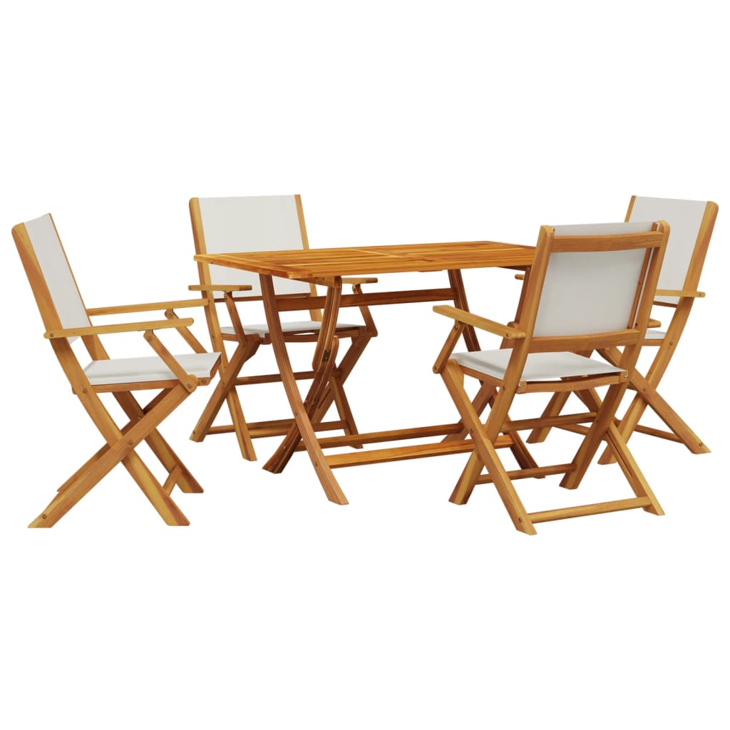 8721102663284_a_en_hd_1 vidaXL 5 Piece Garden Dining Set Cream White Fabric and Solid Wood - Image 2
