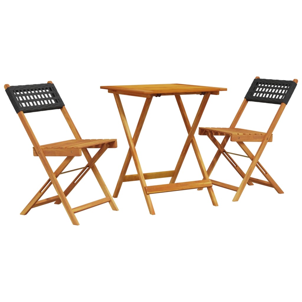 8721102663826_a_en_hd_1 vidaXL 3 Piece Bistro Set Black Poly Rattan and Solid Wood - Image 2