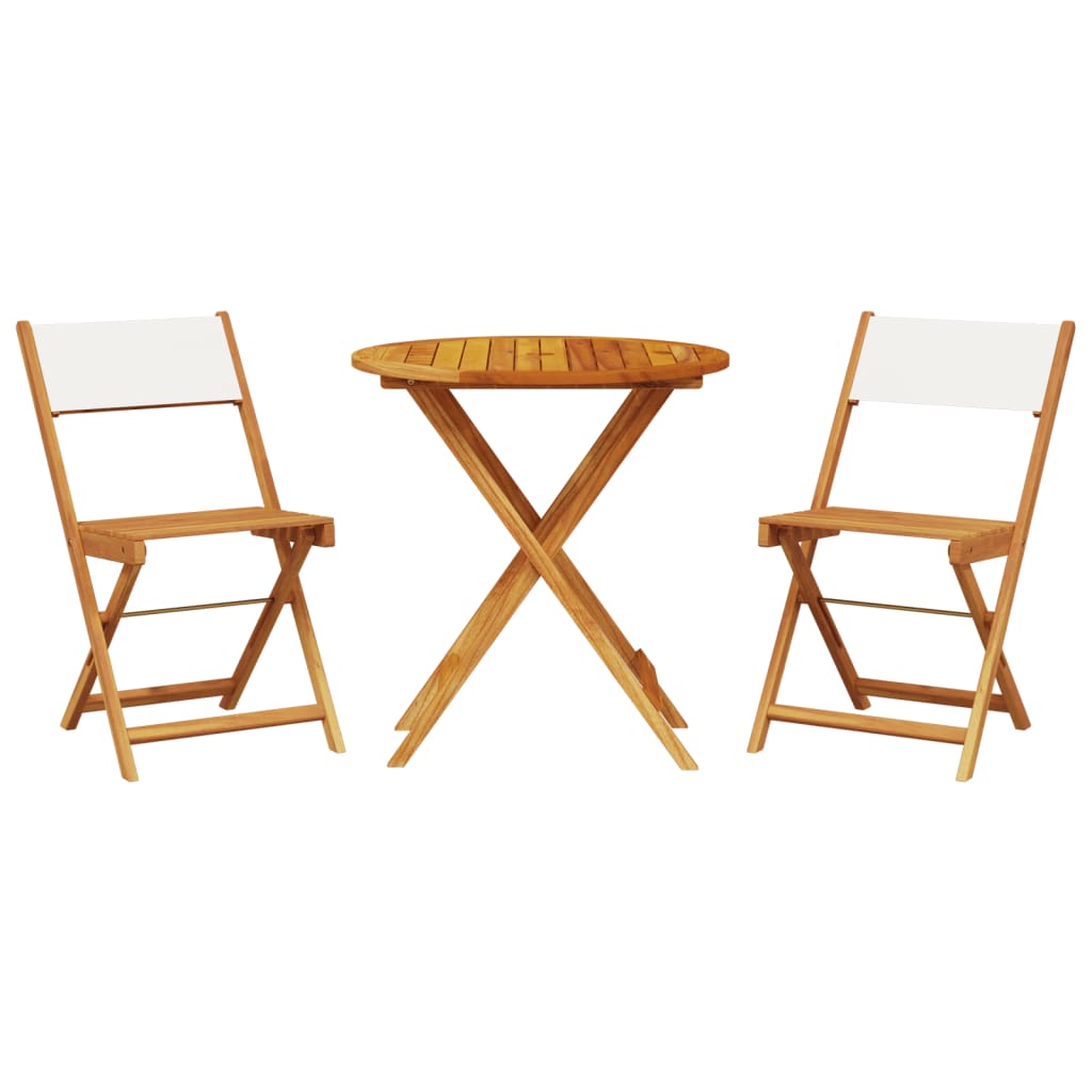 8721102664724_a_en_hd_1 vidaXL 3 Piece Bistro Set Cream White Fabric and Solid Wood - Image 2