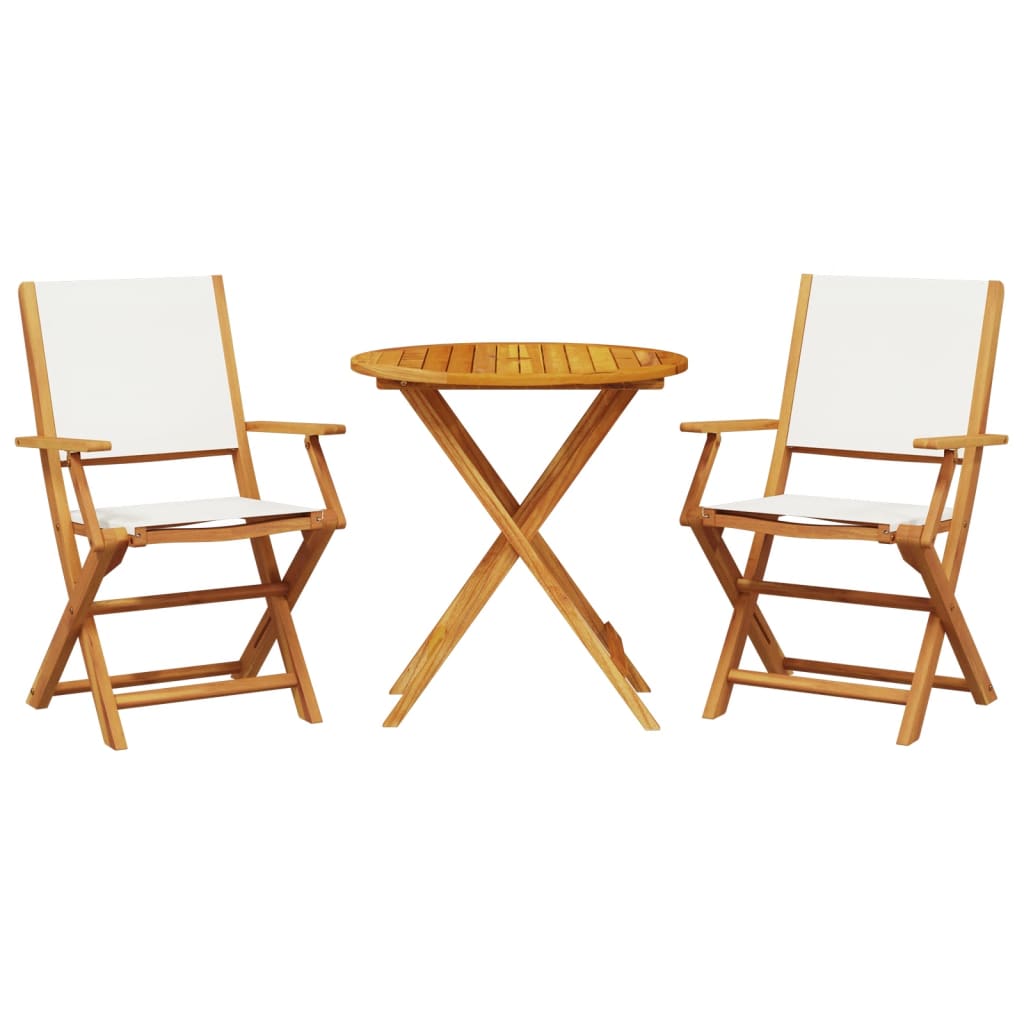 8721102664847_a_en_hd_1 vidaXL 3 Piece Bistro Set Cream White Fabric and Solid Wood - Image 2