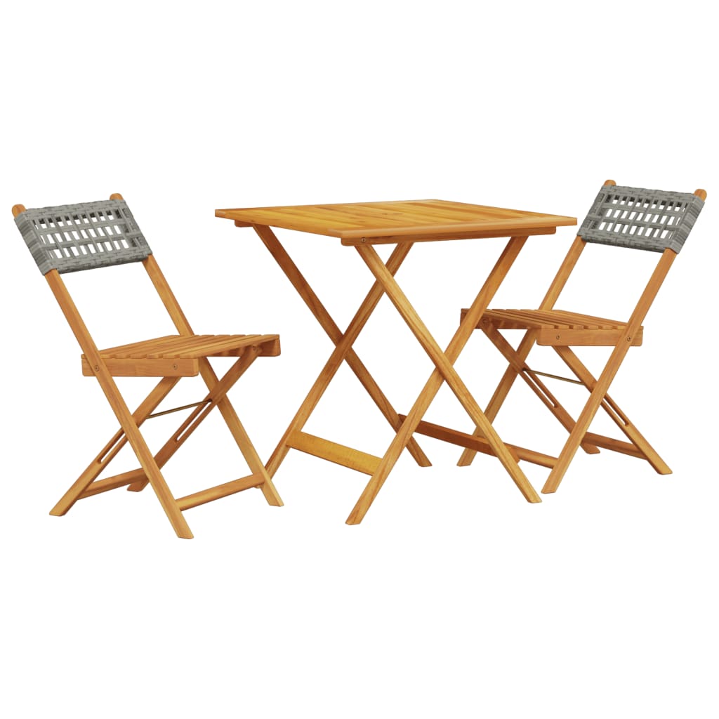 8721102664915_a_en_hd_1 vidaXL 3 Piece Bistro Set Grey Poly Rattan and Solid Wood - Image 2