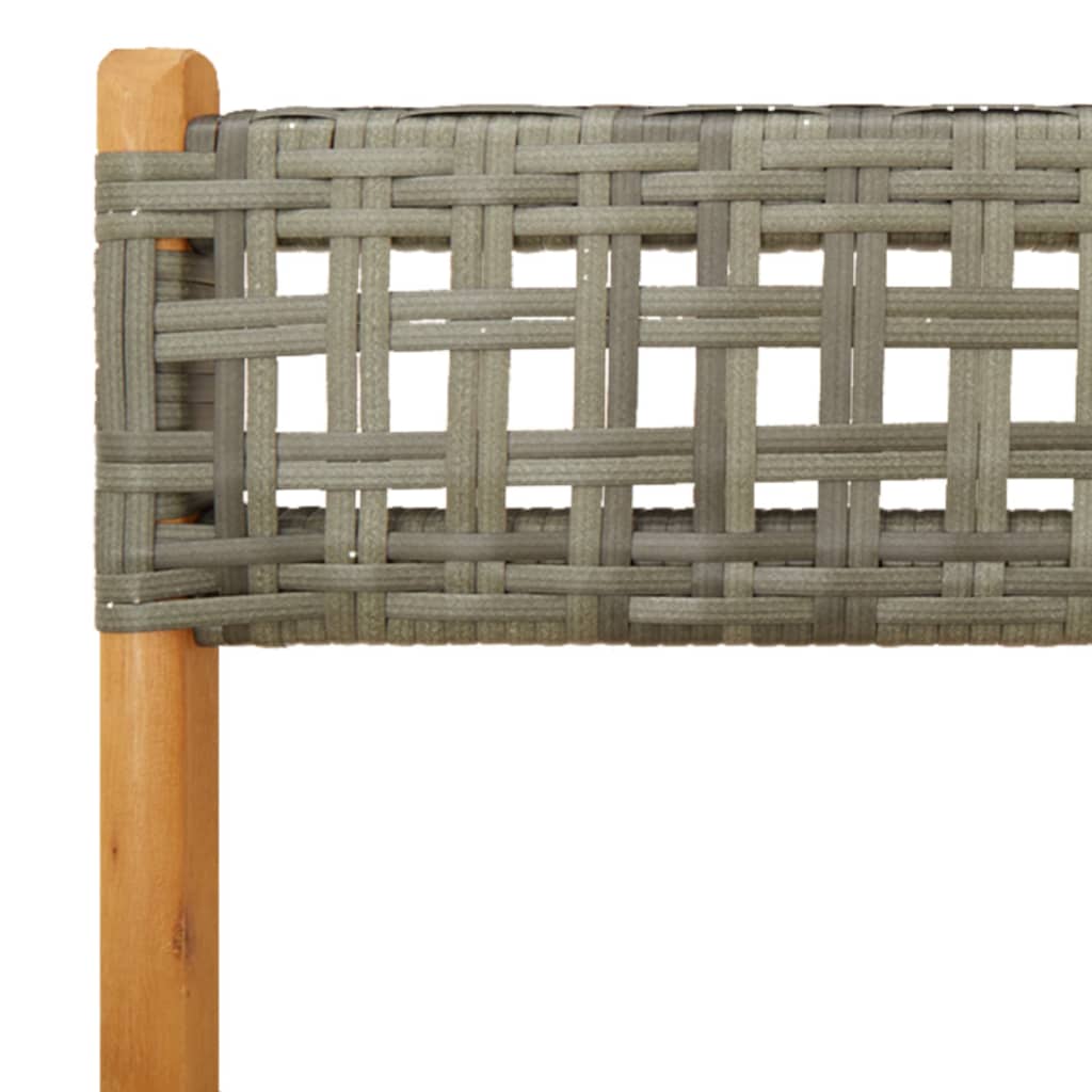 8721102664915_g_en_hd_7 vidaXL 3 Piece Bistro Set Grey Poly Rattan and Solid Wood - Image 9