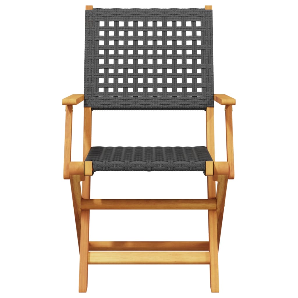 8721102665028_g_en_hd_1 vidaXL 3 Piece Bistro Set Black Poly Rattan and Solid Wood - Image 3