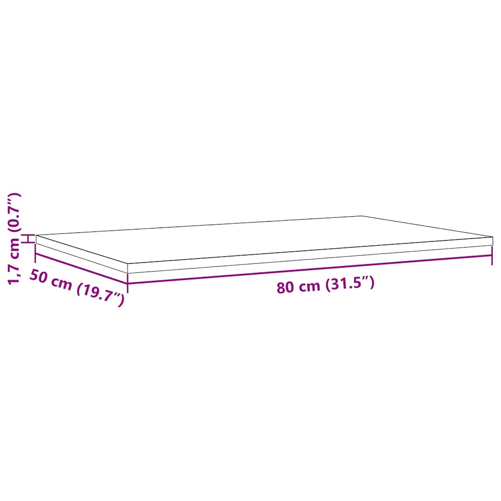 8721102673337_g_en_hd_7 vidaXL Table Top 80x50x1.7 cm Rectangular Solid Wood Pine - Image 9