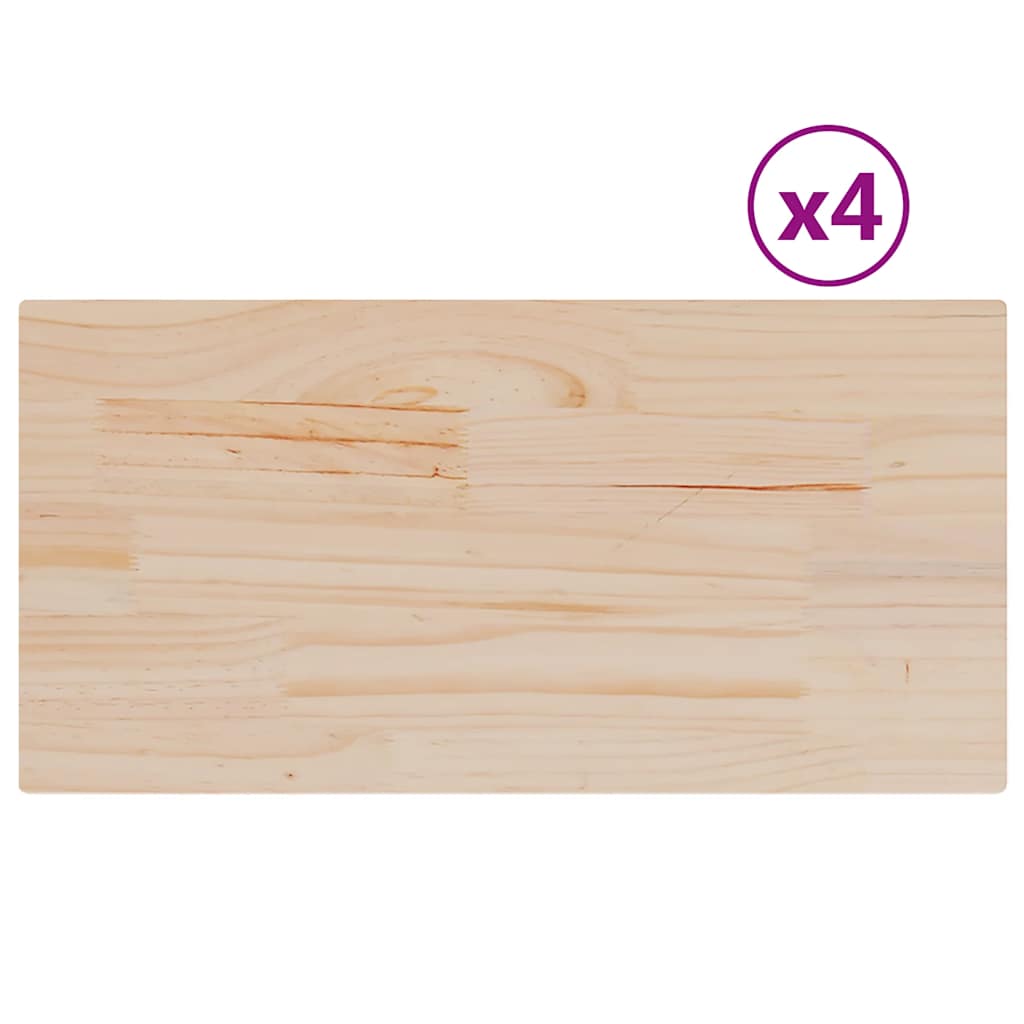 8721102673412_a_en_hd_1 vidaXL Table Tops 4 pcs 90x45x1.7 cm Rectangular Solid Wood Pine - Image 2