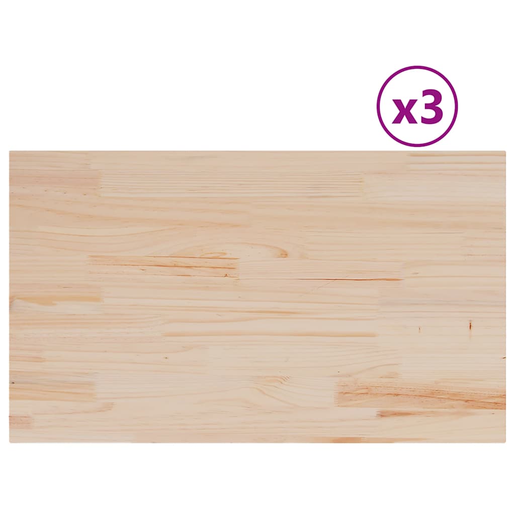 8721102673535_a_en_hd_1 vidaXL Table Tops 3 pcs 80x47x2.5 cm Rectangular Solid Wood Pine - Image 2
