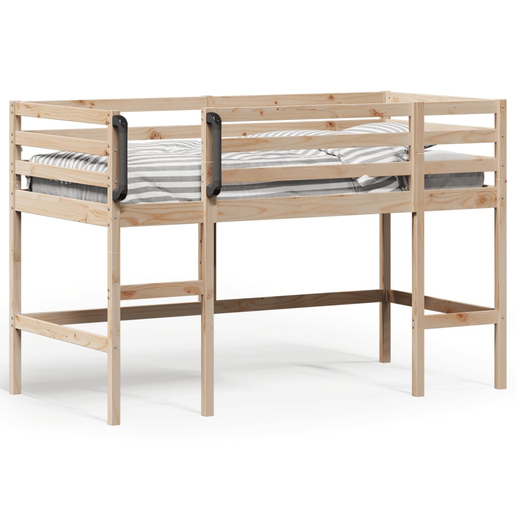 8721102673597_g_en_hd_1 vidaXL Kids' Loft Bed without Mattress 92x187 cm Single Solid Wood Pine - Image 3