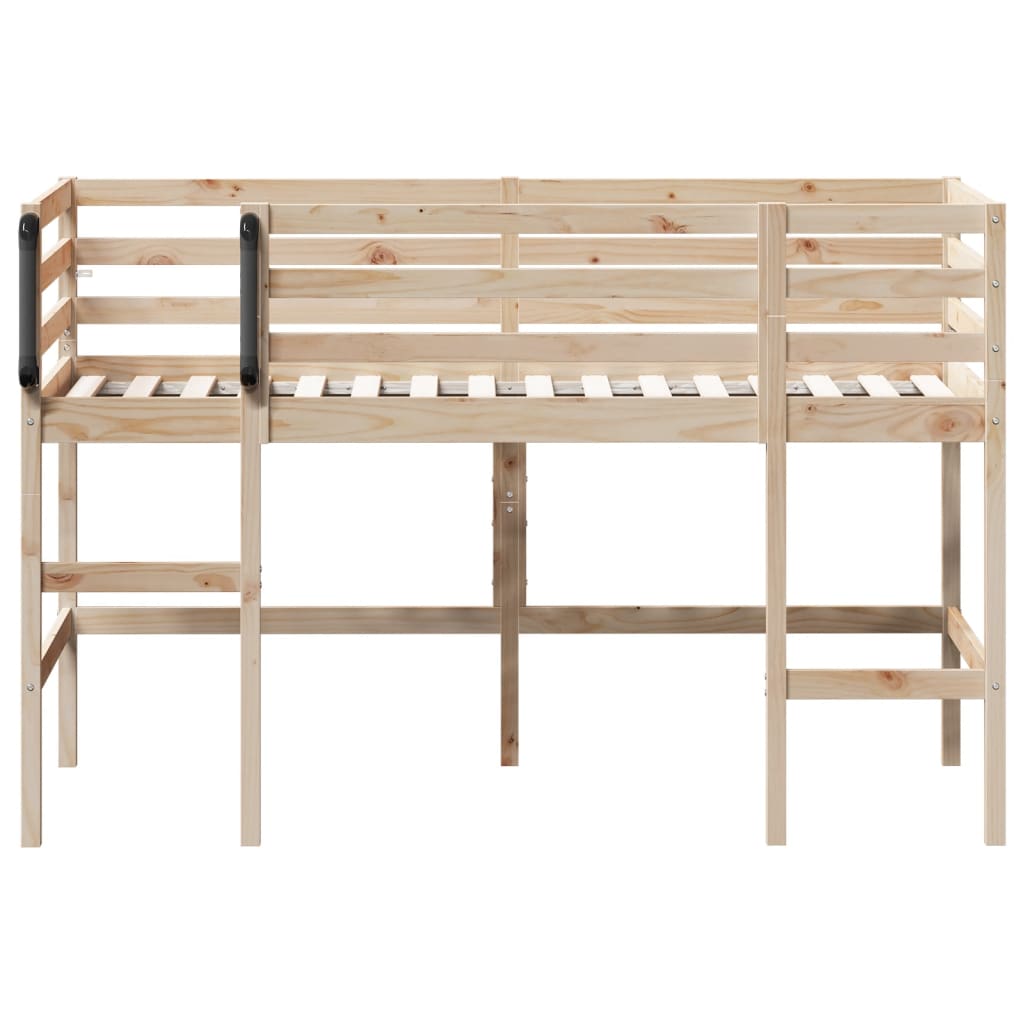 8721102673597_g_en_hd_2 vidaXL Kids' Loft Bed without Mattress 92x187 cm Single Solid Wood Pine - Image 4