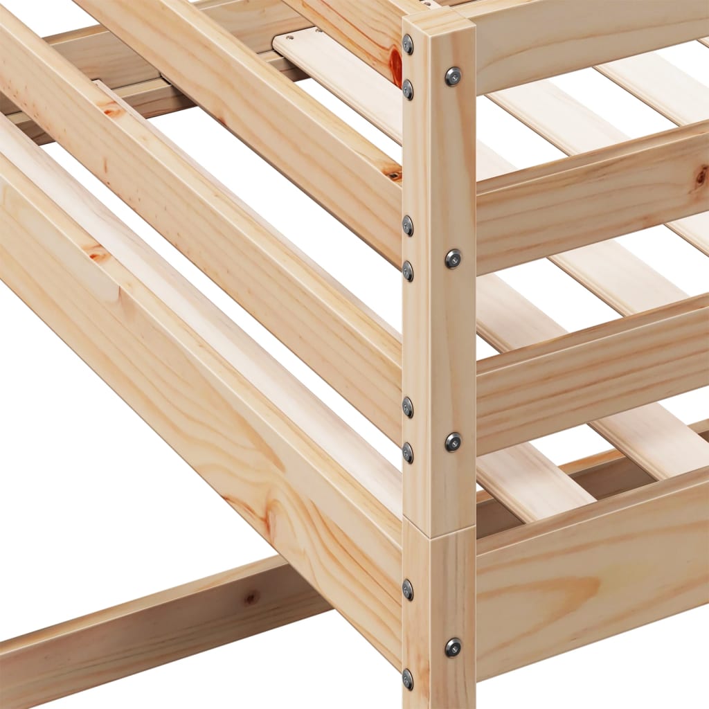 8721102673597_g_en_hd_5 vidaXL Kids' Loft Bed without Mattress 92x187 cm Single Solid Wood Pine - Image 7
